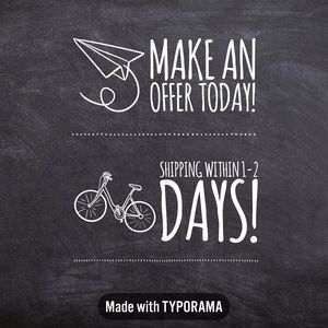 Make an offer! Very negotiable 😇